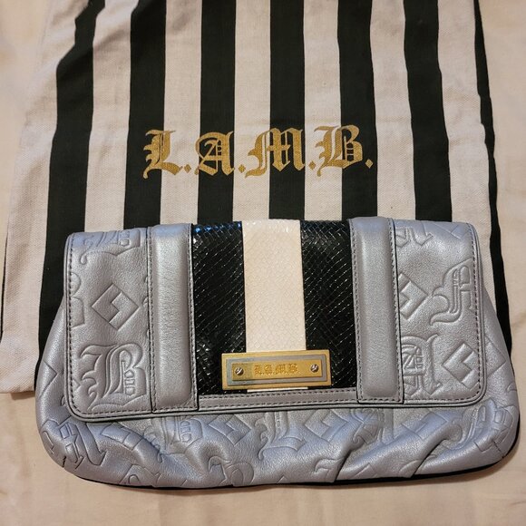 L..A.M.B by Gwen Stefani clutch/handbag - Picture 1 of 2